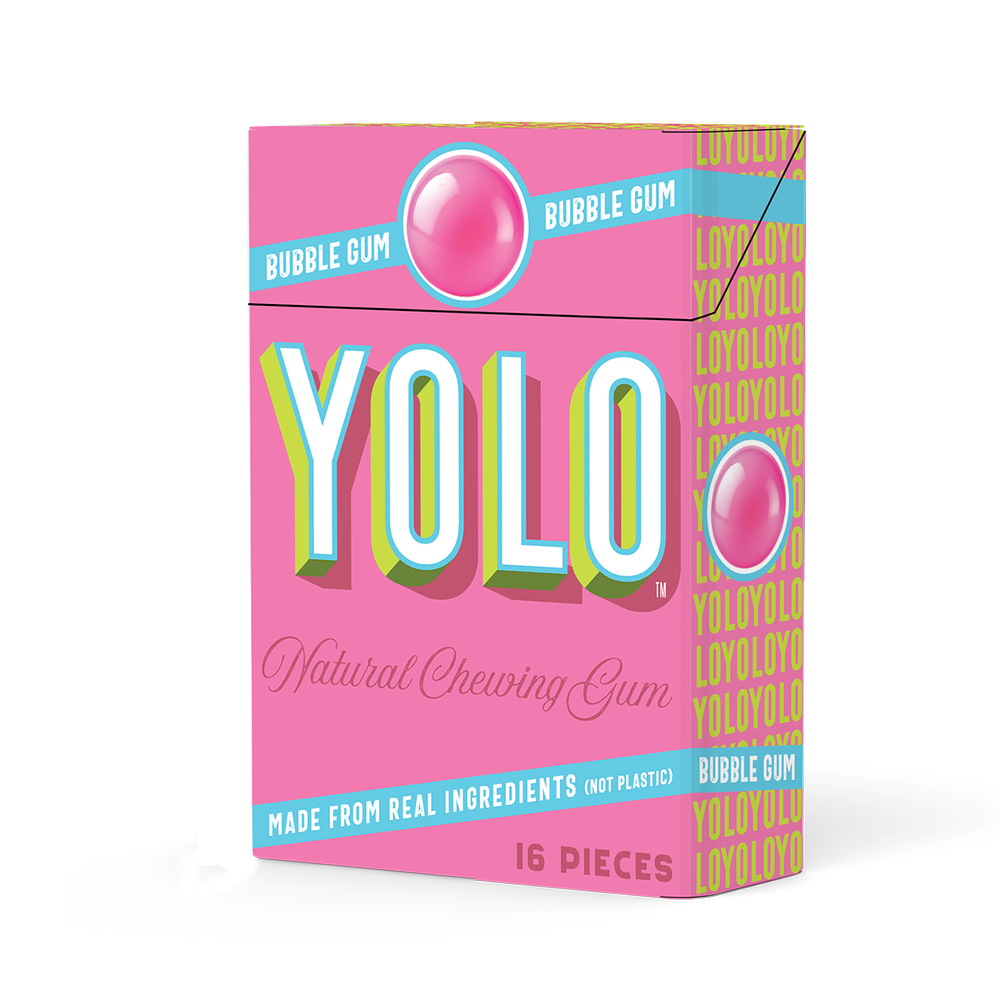 YOLO Gum - Bubble Gum 20 Pack Case